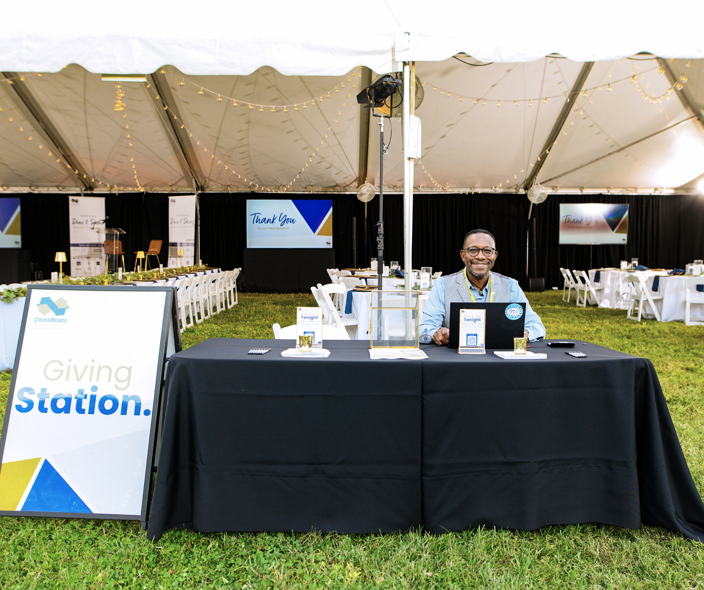 Crossroads Giving Station Signage Crossroads Case Study 1