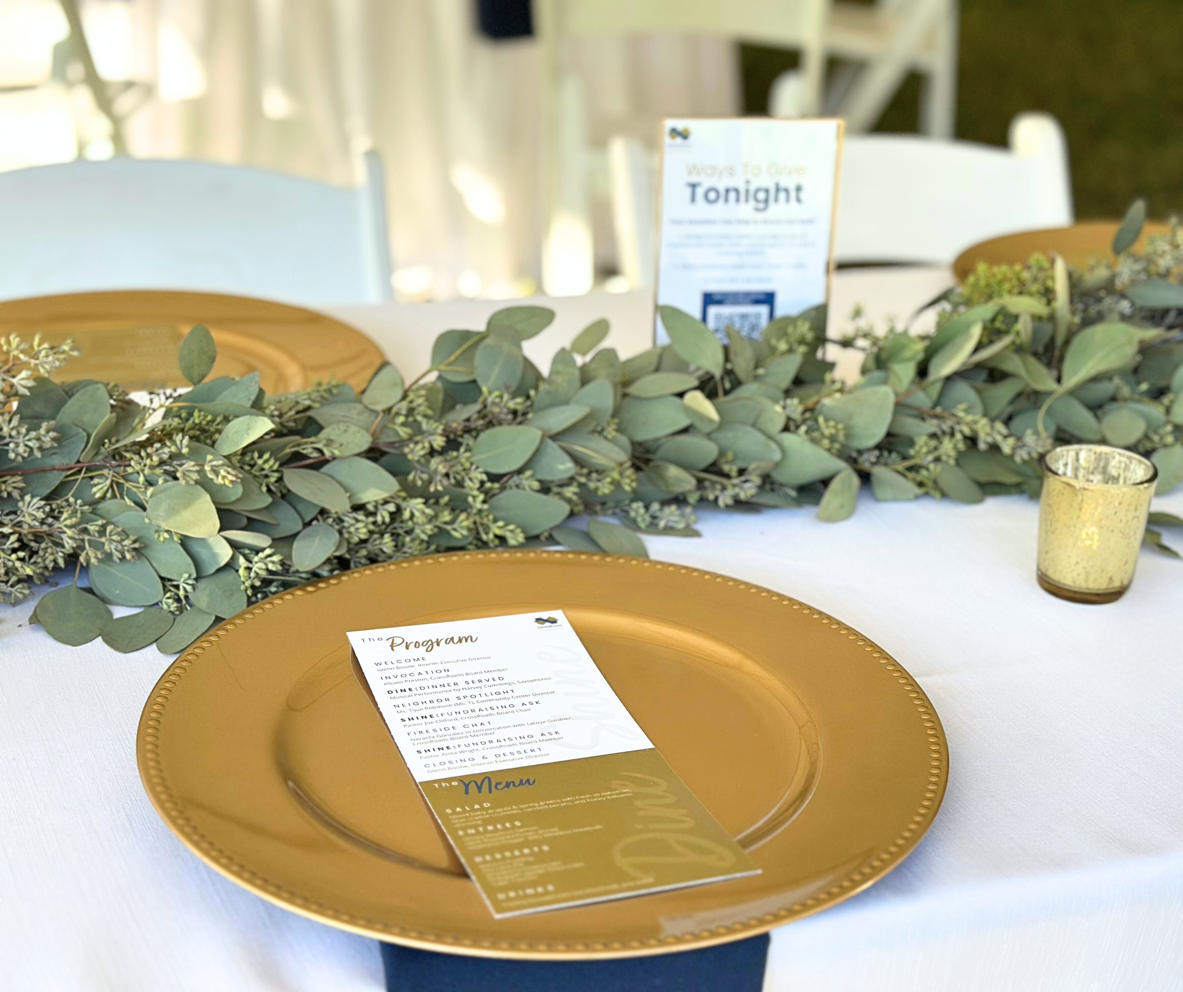 Crossroads Menu & Program Crossroads Case Study 4