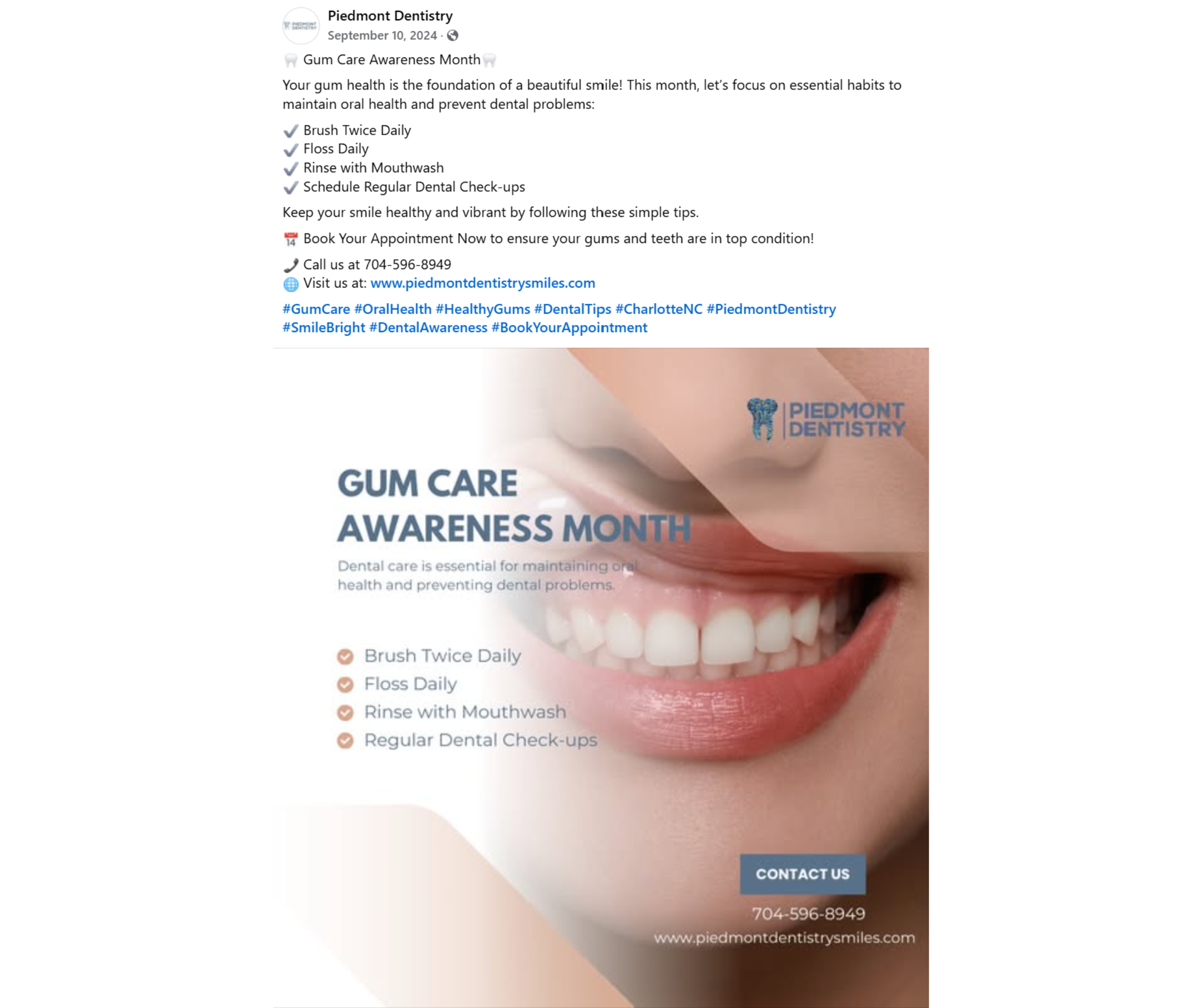 Piedmont Social Ad Piedmont Case Study 1