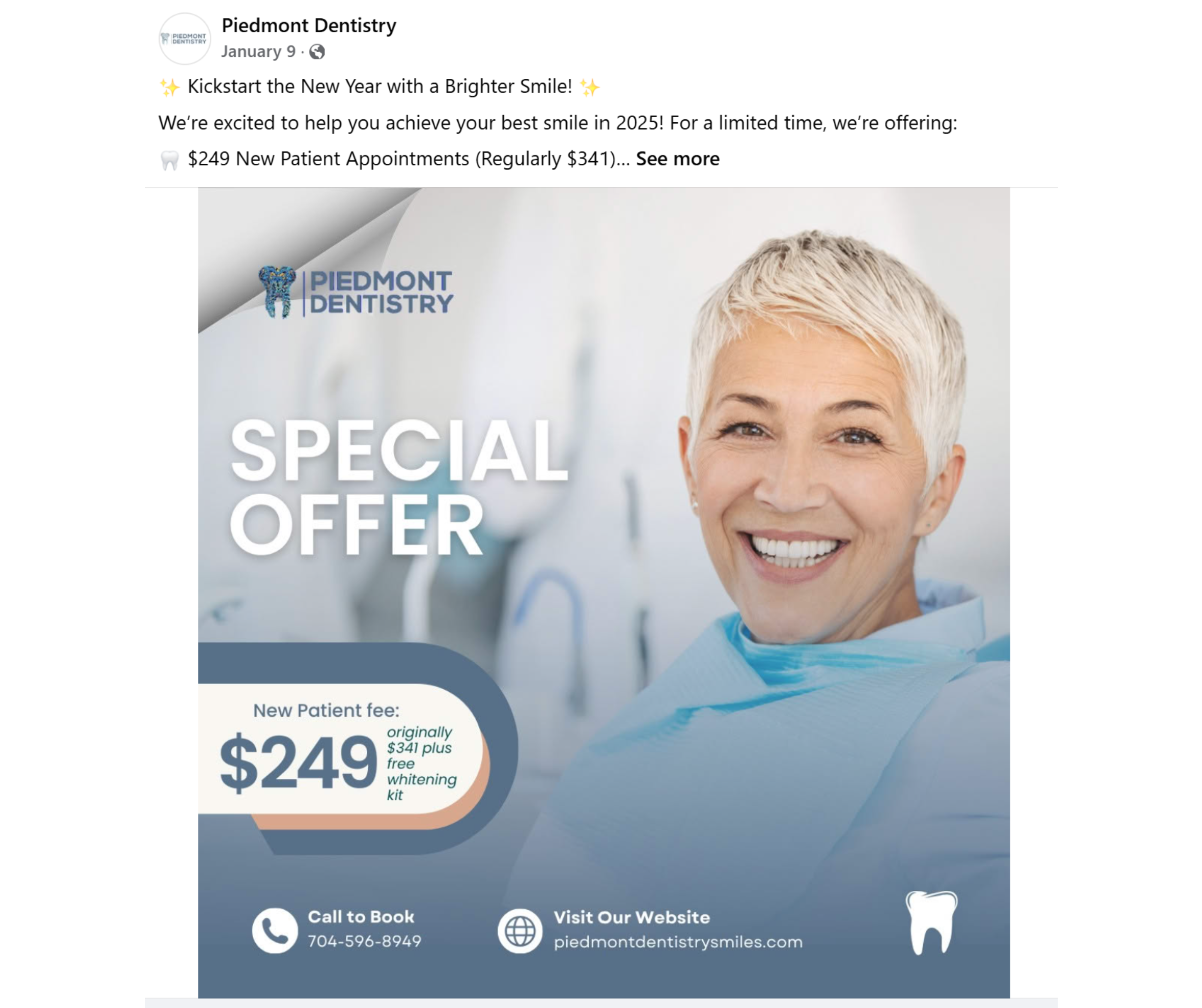 Piedmont Social Ad Piedmont Case Study